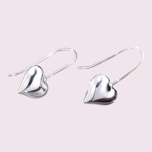 Simple Heart Shaped Dangle Earrings​